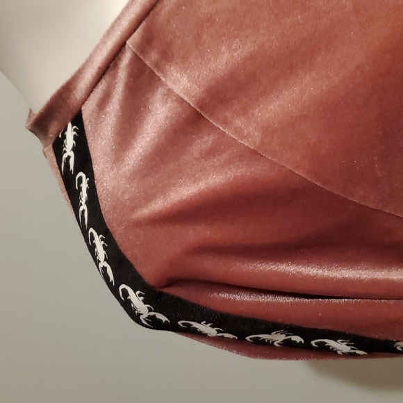 Hayley Elsaesser Red Blush Scorpion Velour Sweatshirt - Picture 4 of 9